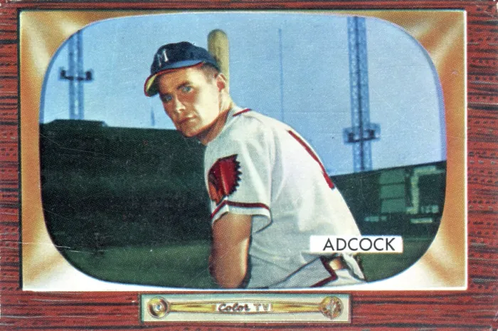 Framed Print : Gum Card Of Joe Adcock Framed Print : Gum Card Of Joe Adcock