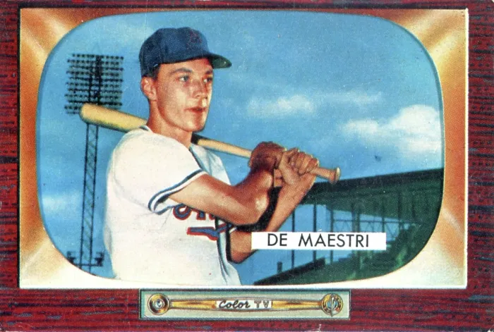 Framed Print : Gum Card Of Joe DeMaestri Framed Print : Gum Card Of Joe DeMaestri