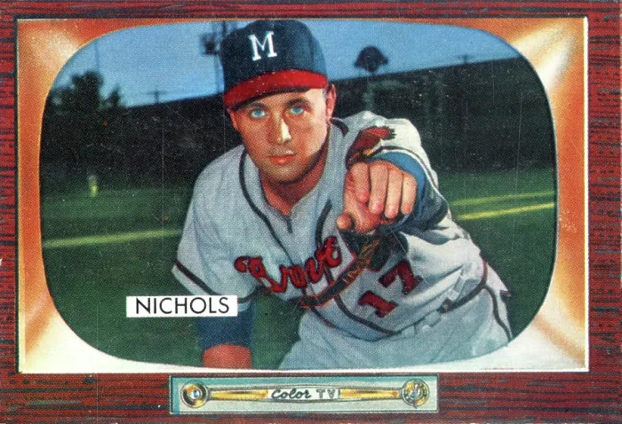 Framed Print : Gum Card Of Les Nichols Framed Print : Gum Card Of Les Nichols