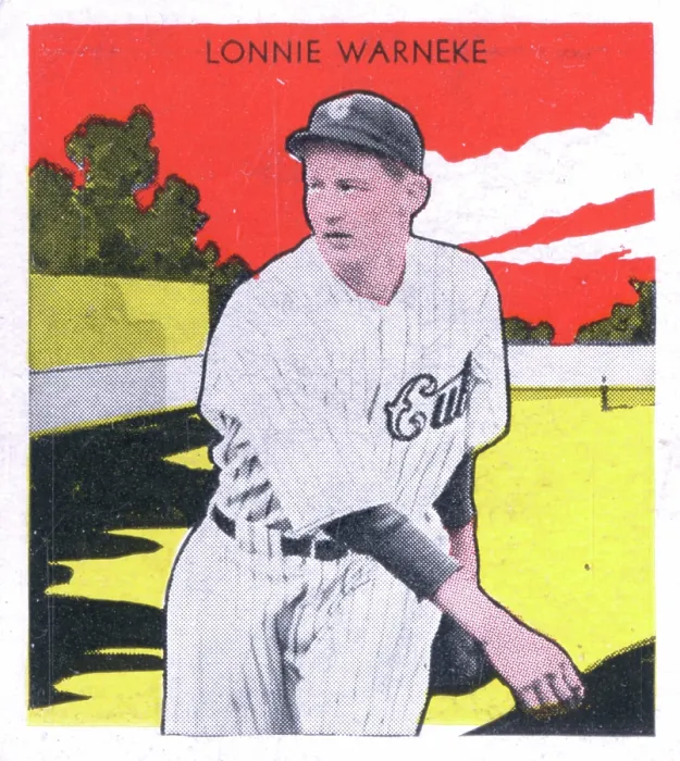 Framed Print : Gum Card Of Lon Warneke Framed Print : Gum Card Of Lon Warneke