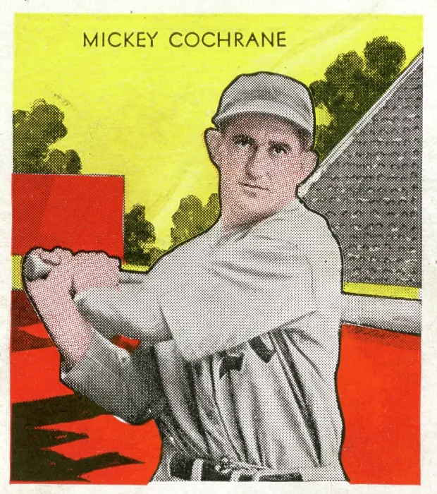 Framed Print : Gum Card Of Mickey Cochrane Framed Print : Gum Card Of Mickey Cochrane