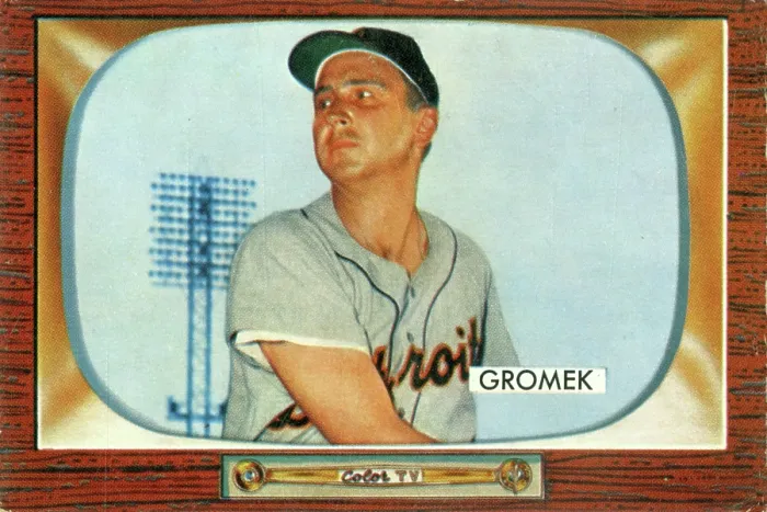 Framed Print : Gum Card Of Steve Gromek Framed Print : Gum Card Of Steve Gromek
