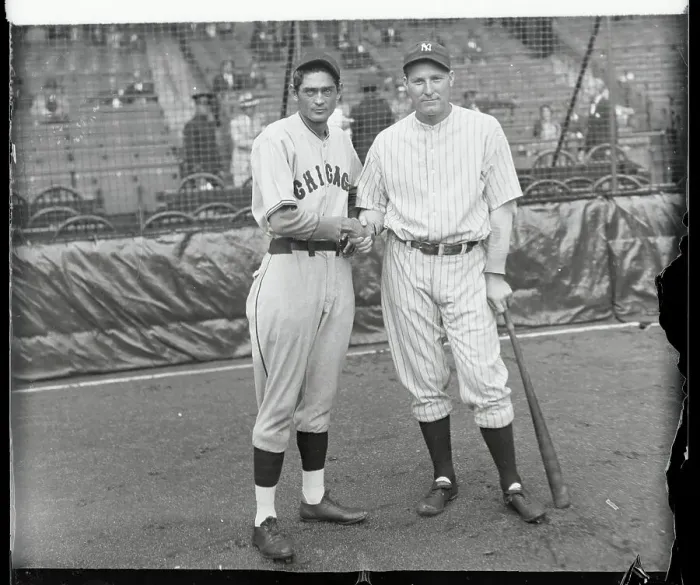 Framed Print : Guy Bush and Charles Ruffing Framed Print : Guy Bush and Charles Ruffing