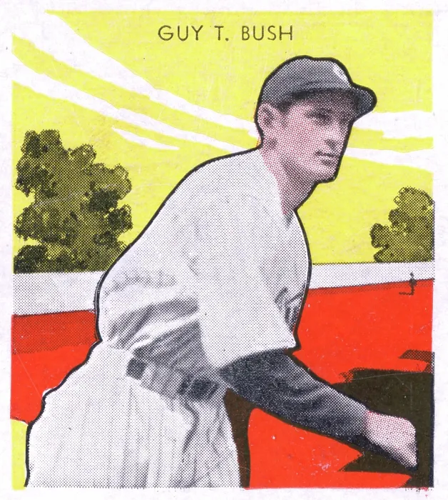 Framed Print : Guy Bush Gum Card Framed Print : Guy Bush Gum Card
