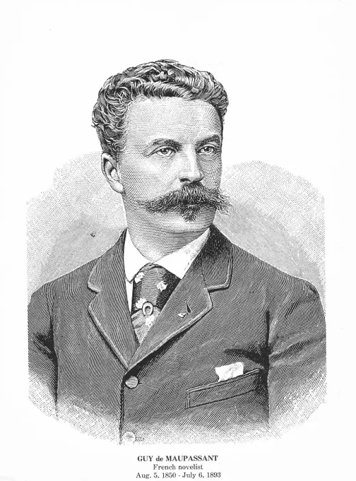 Framed Print : Guy de Maupassant Framed Print : Guy de Maupassant
