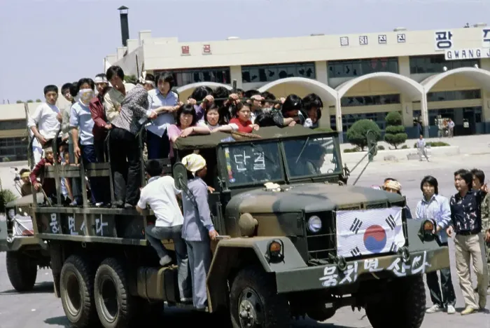 Framed Print : Gwangju Uprising, Korea Framed Print : Gwangju Uprising, Korea