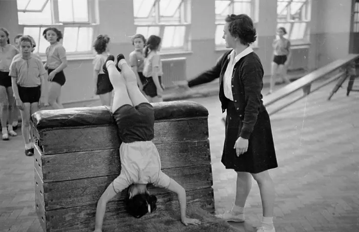 Framed Print : Gym Lesson Framed Print : Gym Lesson