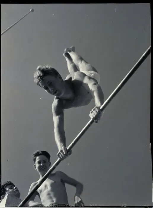 Framed Print : Gymnast Swinging on High Bar Framed Print : Gymnast Swinging on High Bar