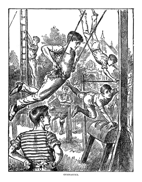 Framed Print : Gymnastics