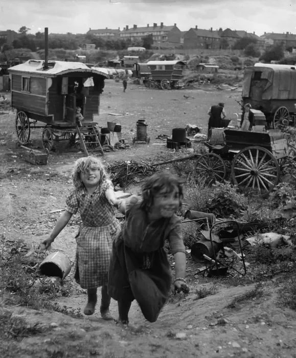 Framed Print : Gypsy Camp Framed Print : Gypsy Camp