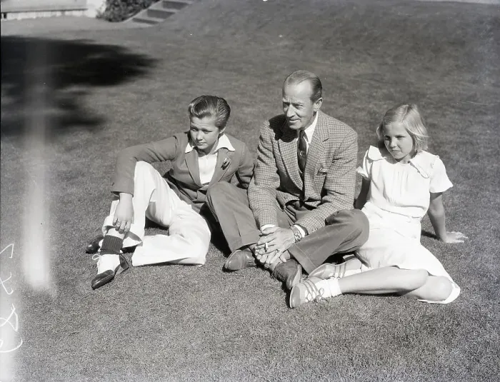 Framed Print : H. B. Warner and His Children