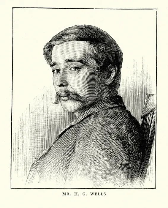 Framed Print : H. G. Wells Framed Print : H. G. Wells