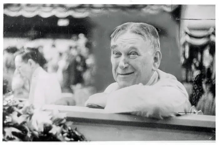 Framed Print : H. L. Mencken Sitting With His Arm Propped