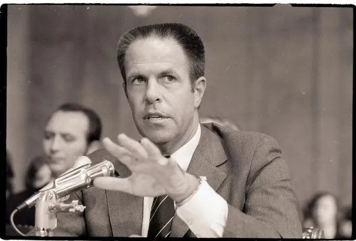 Framed Print : H. R. Haldeman Testifying at Watergate Framed Print : H. R. Haldeman Testifying at Watergate