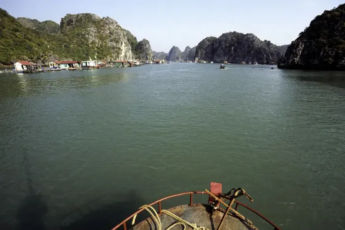 Framed Print : Ha Long Bay, Cat Ba Island