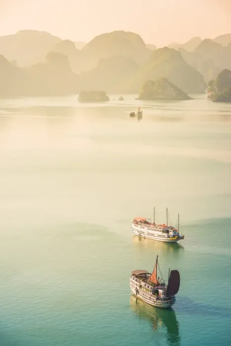 Framed Print : Ha long Bay Cruises Framed Print : Ha long Bay Cruises