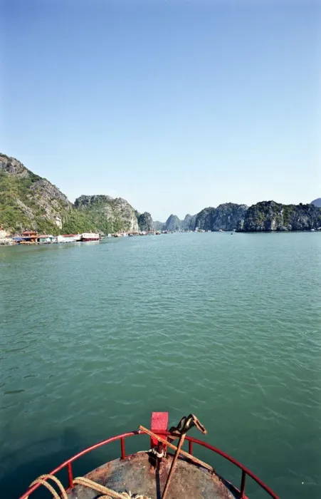 Framed Print : Ha Long Bay, karst islands