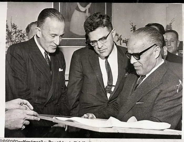 Framed Print : Habib Bourguiba Looks at Manuscript Framed Print : Habib Bourguiba Looks at Manuscript