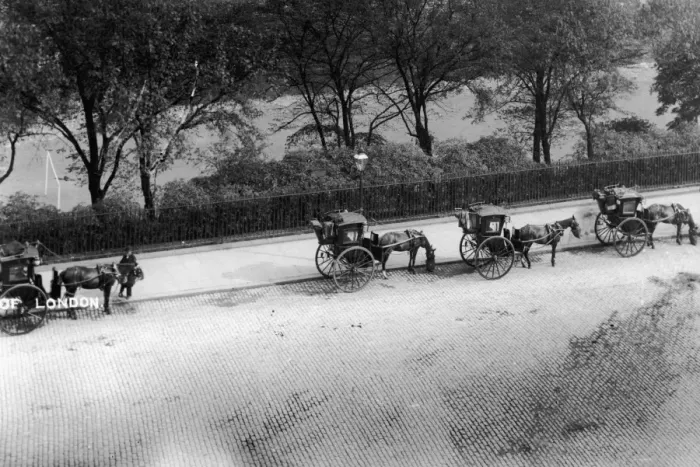Framed Print : Hackney Carriages Framed Print : Hackney Carriages