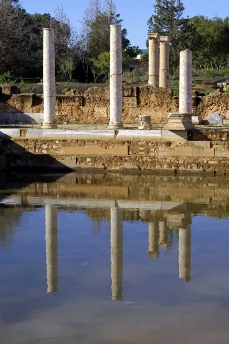 Framed Print : Hadrianic Baths Leptis Magna Roman Ruin, Libya Framed Print : Hadrianic Baths Leptis Magna Roman Ruin, Libya