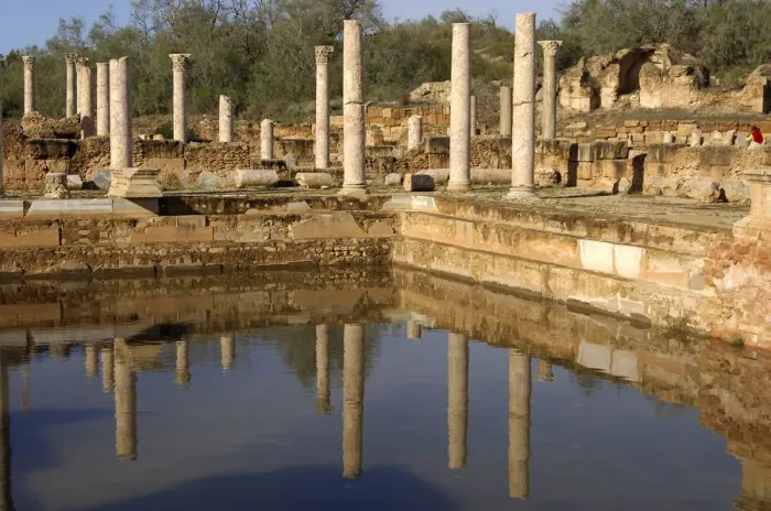 Framed Print : Hadrianic Baths, Leptis Magna, Roman Ruins, Libya Framed Print : Hadrianic Baths, Leptis Magna, Roman Ruins, Libya