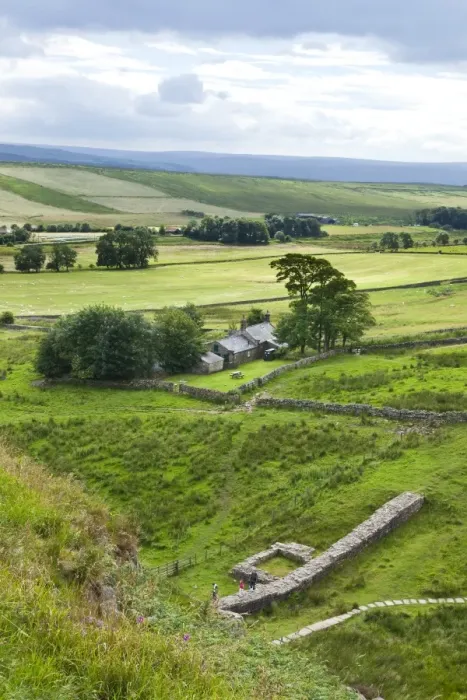 Framed Print : Hadrians Wall Framed Print : Hadrians Wall