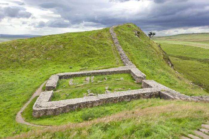 Framed Print : Hadrians Wall Framed Print : Hadrians Wall