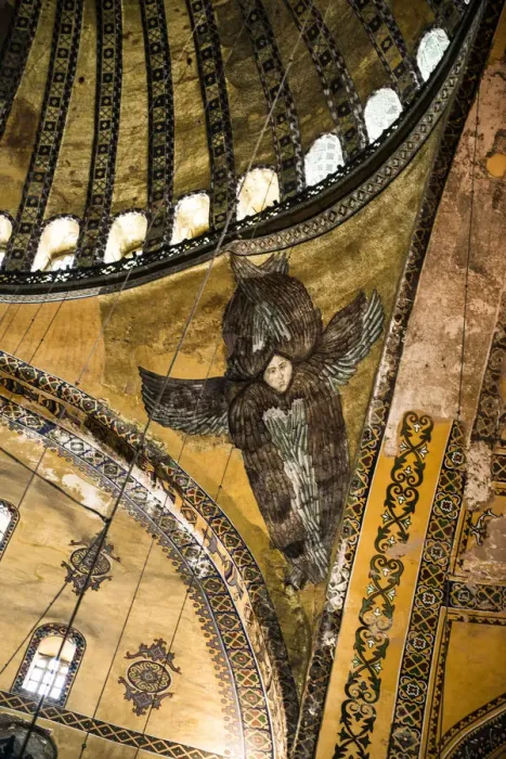 Framed Print : Hagia Sophia mosque interior Framed Print : Hagia Sophia mosque interior