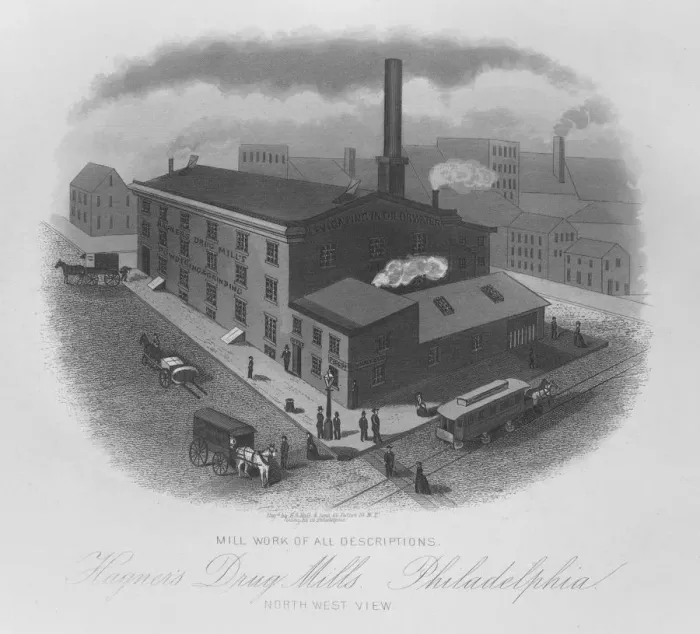 Framed Print : Hagners Drug Mill Framed Print : Hagners Drug Mill