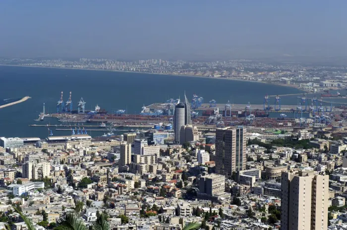 Framed Print : Haifa, Israel, Middle East Framed Print : Haifa, Israel, Middle East