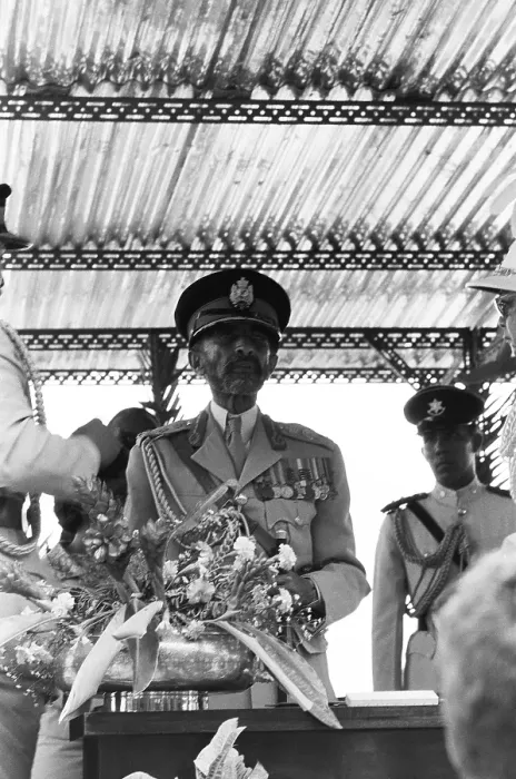 Framed Print : Haile Selassie Arrives In Port Of Spain Trinidad Framed Print : Haile Selassie Arrives In Port Of Spain Trinidad