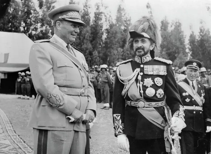 Framed Print : Haile Selassie Greeting Marshall Tito Framed Print : Haile Selassie Greeting Marshall Tito