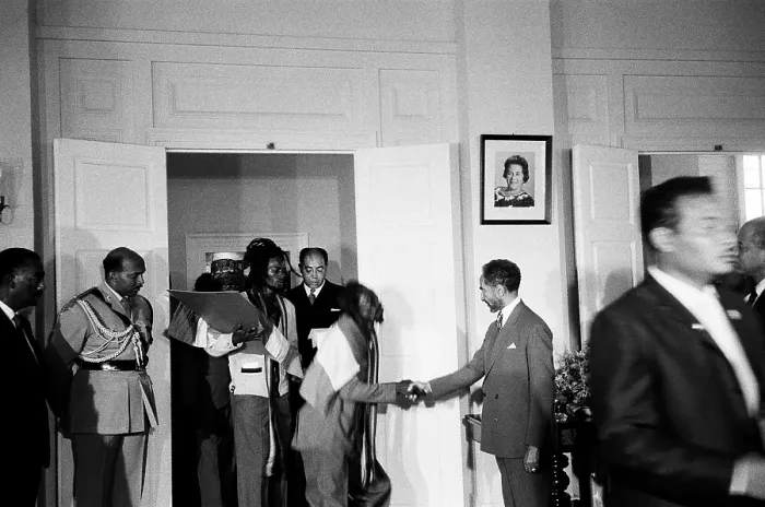 Framed Print : Haile Selassie Greets A Delegation Of Rastafarians At A Reception In Kingston Jamaica Framed Print : Haile Selassie Greets A Delegation Of Rastafarians At A Reception In Kingston Jamaica
