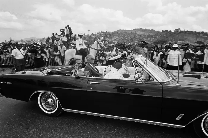 Framed Print : Haile Selassie In Port Of Spain Trinidad Framed Print : Haile Selassie In Port Of Spain Trinidad