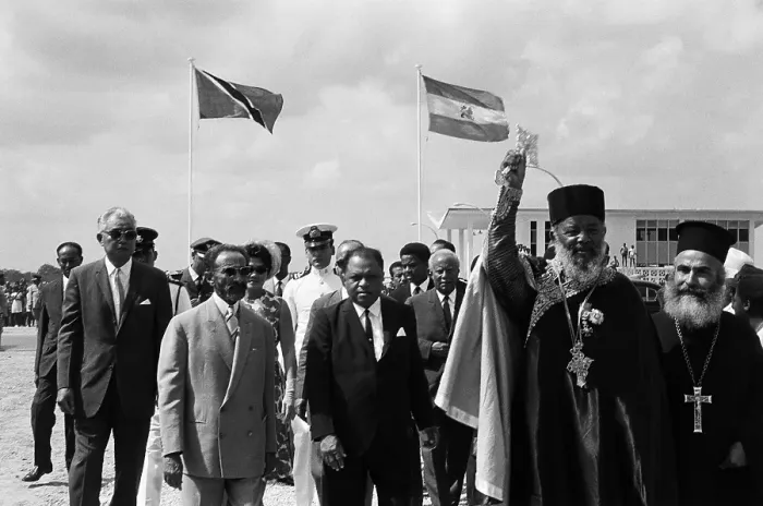 Framed Print : Haile Selassie In Port Of Spain Trinidad Framed Print : Haile Selassie In Port Of Spain Trinidad