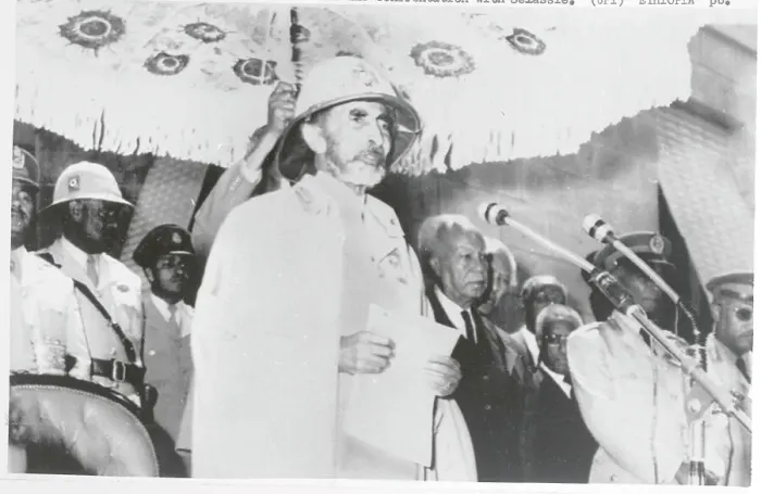 Framed Print : Haile Selassie Speaking to Congregation Framed Print : Haile Selassie Speaking to Congregation