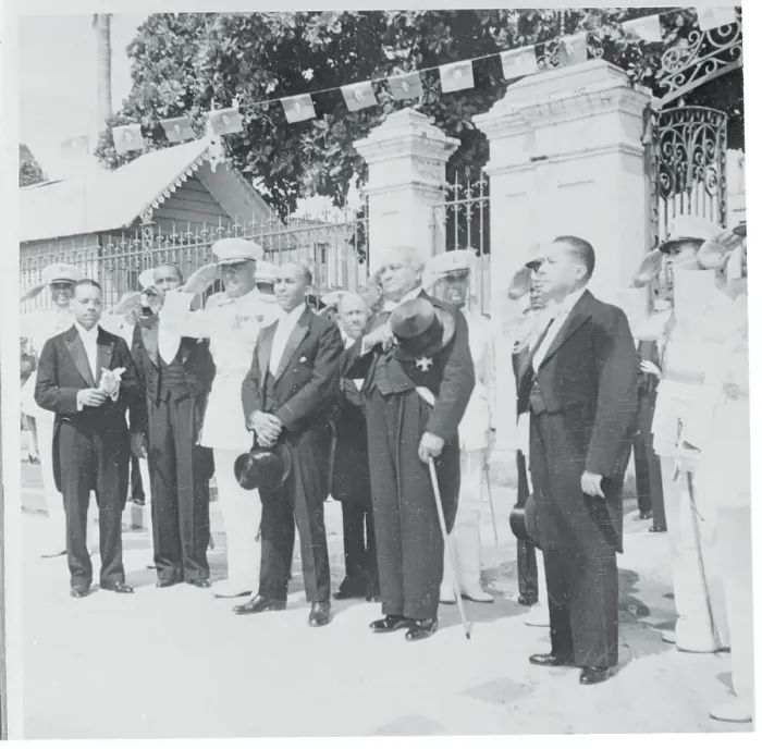 Framed Print : Haitian Leaders in 1941