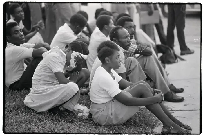 Framed Print : Haitian Refugees in Florida Framed Print : Haitian Refugees in Florida