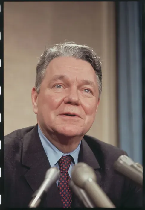 Framed Print : Hale Boggs Speaking Framed Print : Hale Boggs Speaking