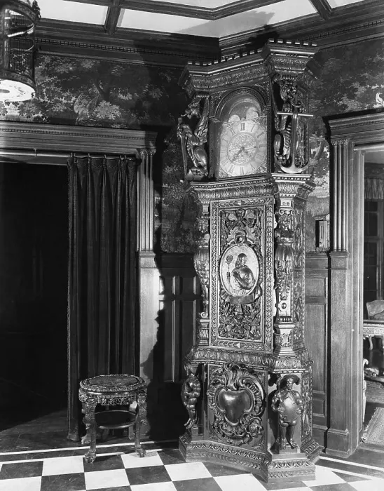 Framed Print : Hall Clock at Edith R. McCormick Mansion Framed Print : Hall Clock at Edith R. McCormick Mansion