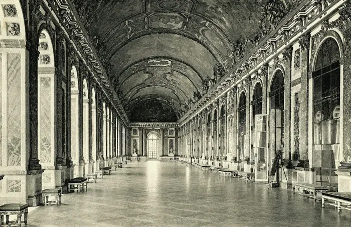 Framed Print : The Hall of Mirrors at Versailles Framed Print : The Hall of Mirrors at Versailles