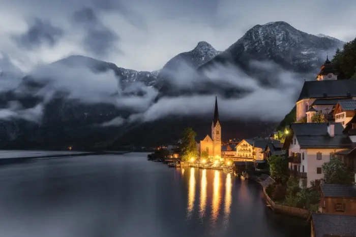 Framed Print : Hallstatt, Austria Framed Print : Hallstatt, Austria