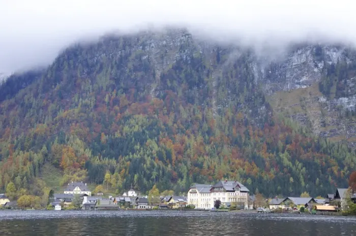 Framed Print : Hallstatter See in Autumn Framed Print : Hallstatter See in Autumn