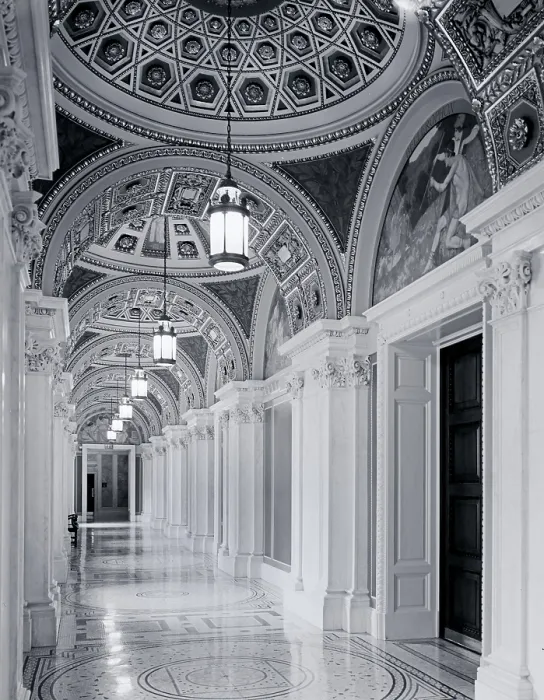 Framed Print : Hallway of the Library of Congress Thomas Jefferson Building, Washington, D.C Framed Print : Hallway of the Library of Congress Thomas Jefferson Building, Washington, D.C
