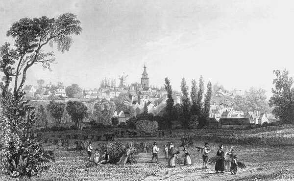 Halstead, Essex, circa 1830. (Photo by Hulton Archive / Getty Images)