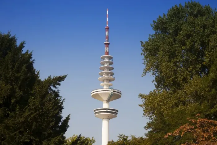 Framed Print : Hamburg TV Tower, Heinrich-Hertz-Turm, radio telecommunication tower, Hamburg, Germany Framed Print : Hamburg TV Tower, Heinrich-Hertz-Turm, radio telecommunication tower, Hamburg, Germany