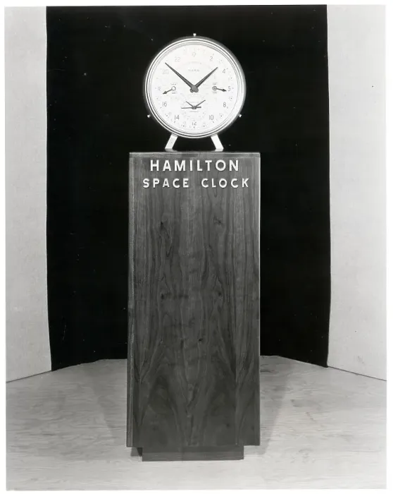 Framed Print : Hamilton Space Clock for Telling Martian Time Framed Print : Hamilton Space Clock for Telling Martian Time