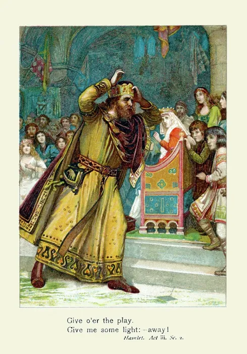 Framed Print : Hamlet, Act iii, sc. 2 Framed Print : Hamlet, Act iii, sc. 2