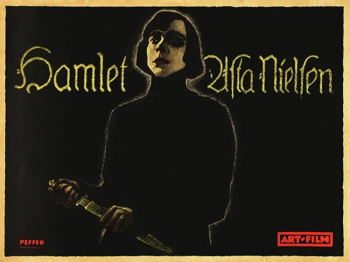 Framed Print : Hamlet; Asta Nielsen Framed Print : Hamlet; Asta Nielsen
