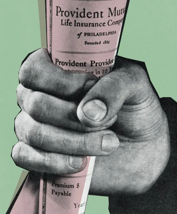 Framed Print : Hand Gripping Insurance Policy Framed Print : Hand Gripping Insurance Policy